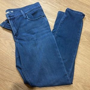 Rockstar super skinny super stretchy dark washed jeans